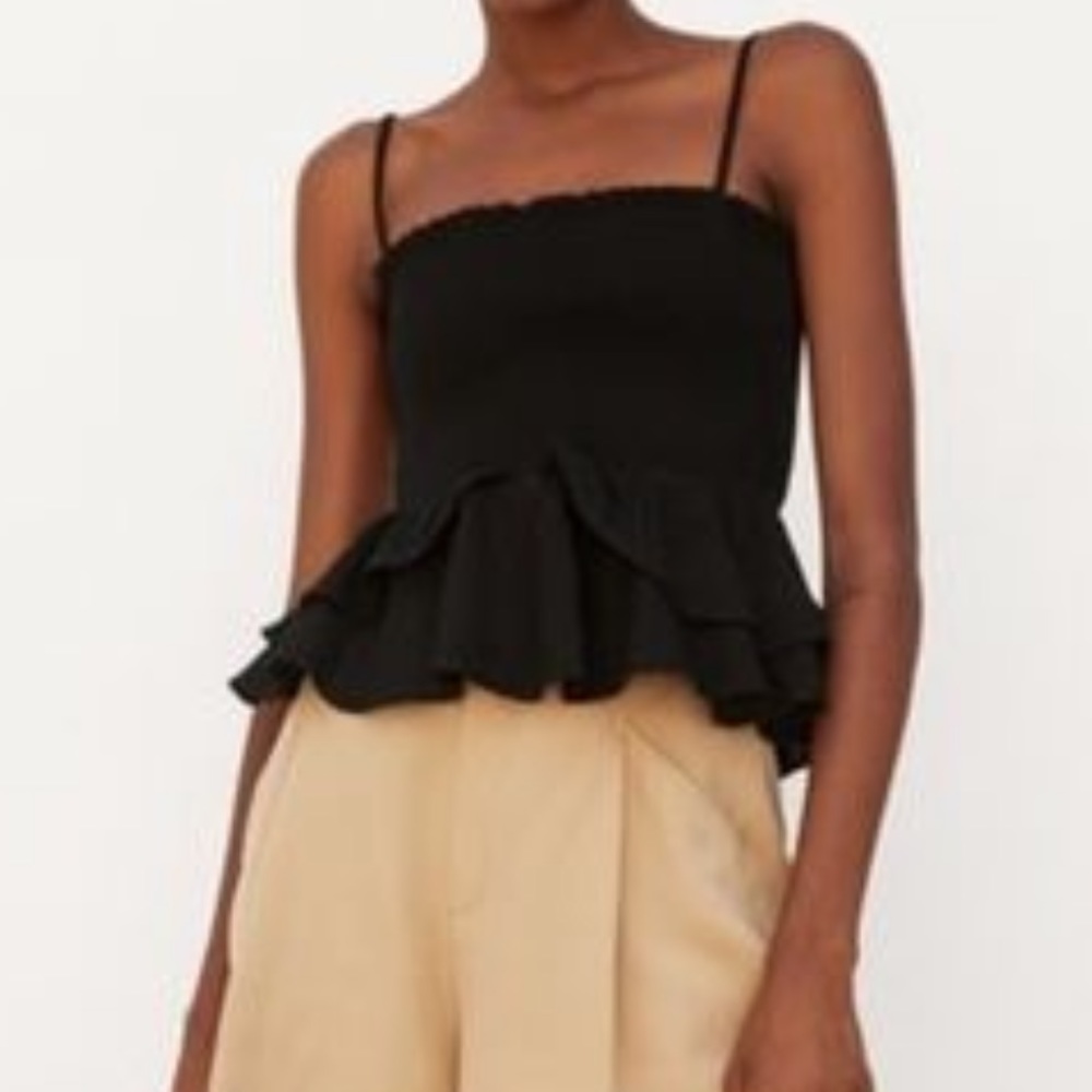 Zara Smocked Tube Top